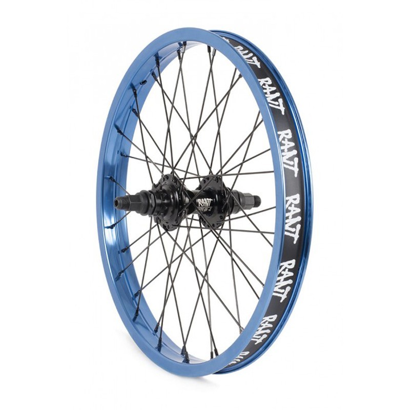 Rant 18’’ Party On V2 Rear Cassette Wheel 36H RHD 9T Blue (18’’)